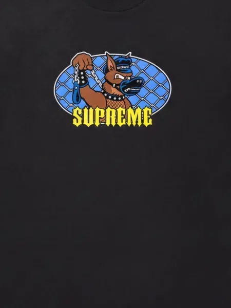 Tricou Supreme cu imagine negru