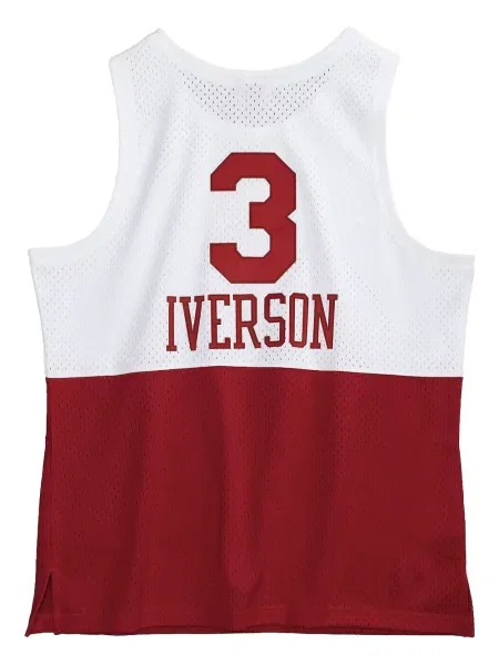 Cămașă Mitchell & Ness din jerseu roșu