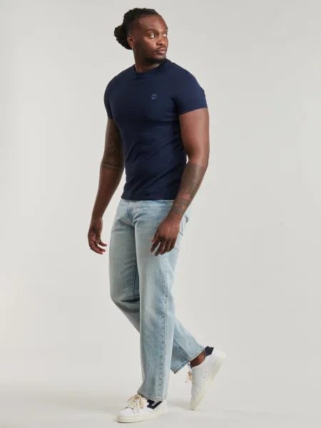 Tricou Timberland scurt albastru
