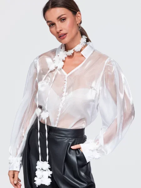 Bluza Ombre bijela