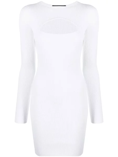 Rochie Dsquared2 tricotate alb