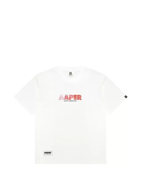 Póló Aape By *a Bathing Ape® nyomtatás fehér