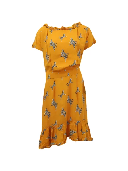 Rochie midi Baum Und Pferdgarten galben