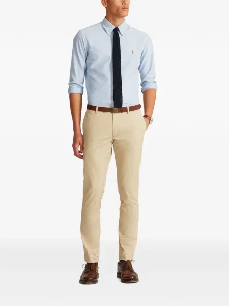 Cu centură curea Polo Ralph Lauren tricotate cu dungi albastru