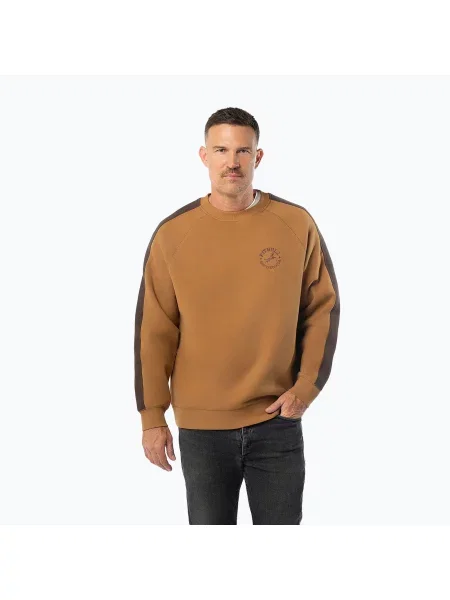 Мъжки суитшърт Pitbull San Diego Ca Crewneck honey yellow жълто