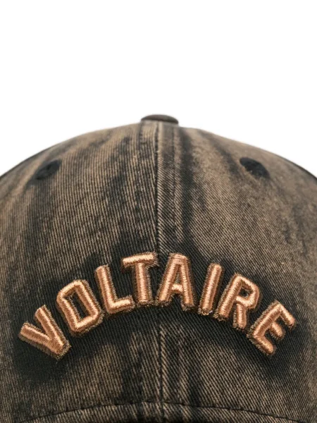 Șapcă Zadig&voltaire cu broderie maro