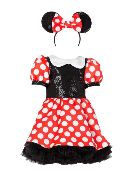 Dětské šaty Magical Costumes červené