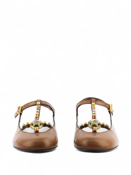 Balerini Etro slingback maro