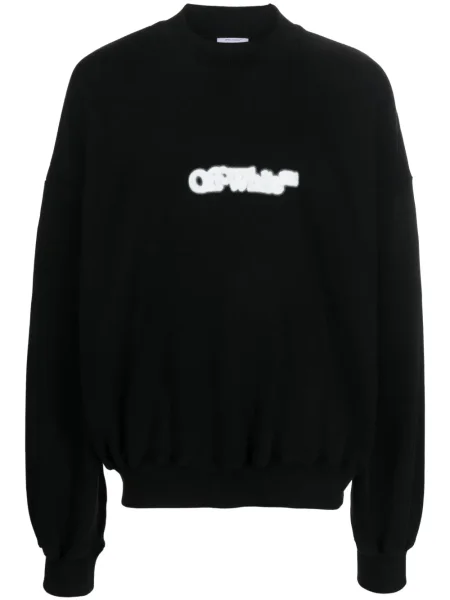 Hanorac Off-white cu imagine alb