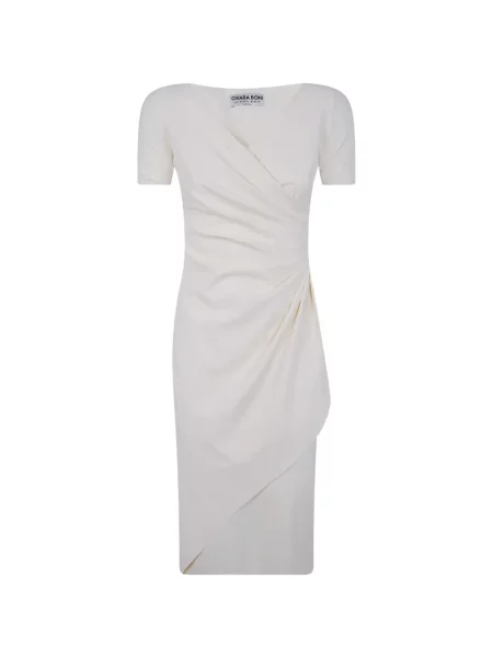 Rochie midi Chiara Boni La Petite Robe cu volane plic