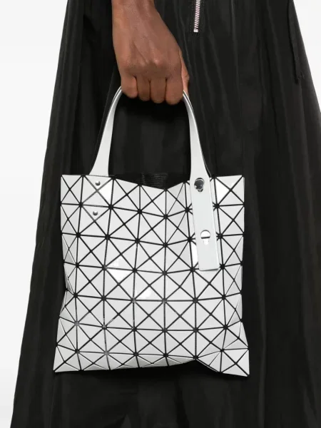 Shopper kabelka Bao Bao Issey Miyake sivá