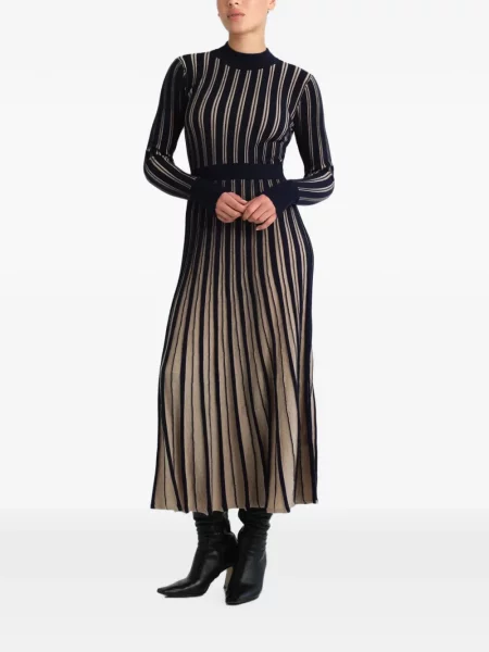 Rochie midi Cara Cara de lână albastru