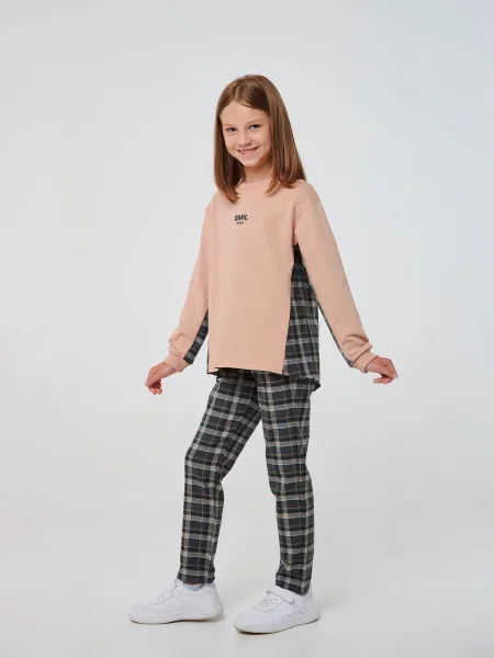 Дитячий Світшот SMIL бежевий