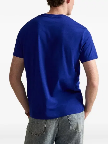 Gulerat tricou polo Polo Ralph Lauren cu decolteu în V fără mâneci maro