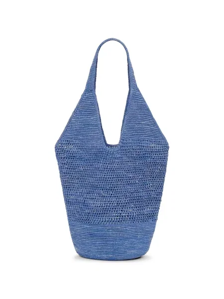 Shopper torbica Anine Bing s autogramom plava
