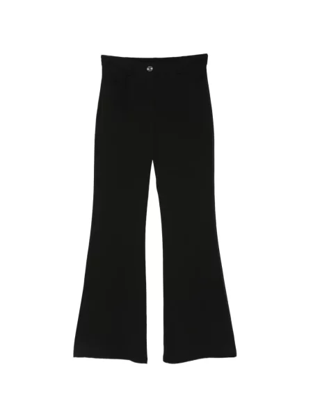 Pantaloni Michael Kors evazate cu autograf negru