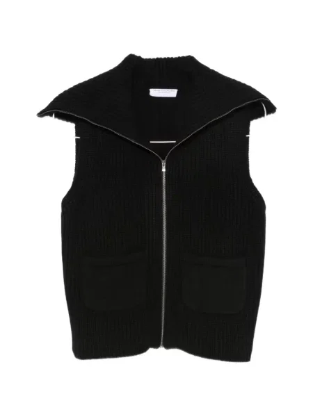 Cardigan Majestic Filatures tricotate negru