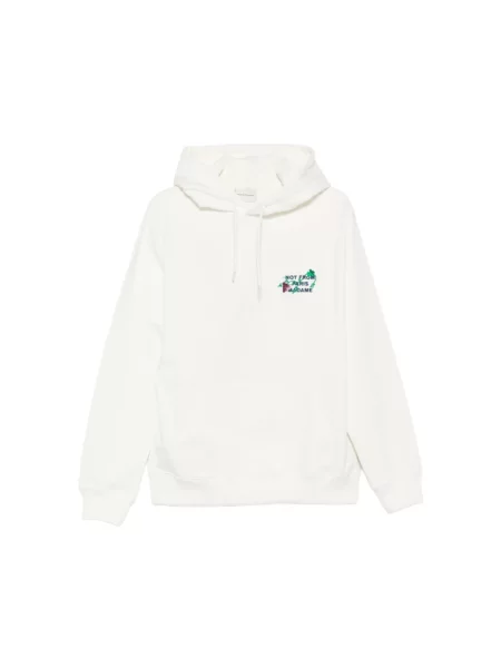 Bluza z kapturem Drole De Monsieur z kapturem biała