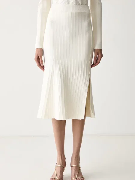 Marciano by Guess fustă tricotată KAEDA bej