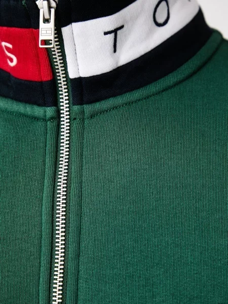 Суитчър Tommy Jeans зелено
