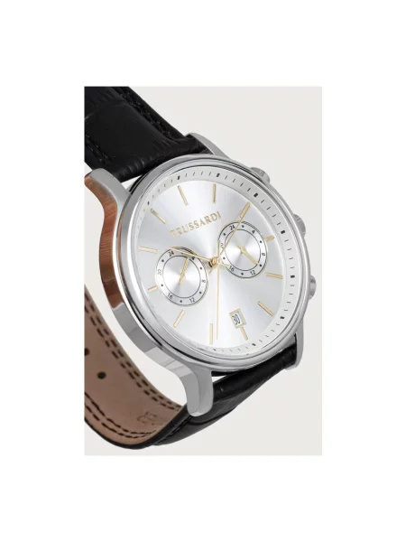 Trussardi zegarek czarny