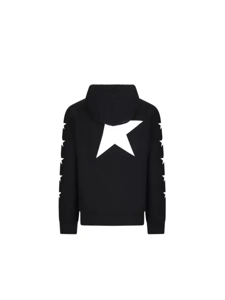 Bluza z kapturem Golden Goose z kapturem czarna
