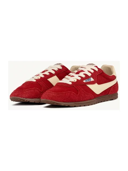 Sneakersy Autry czerwone