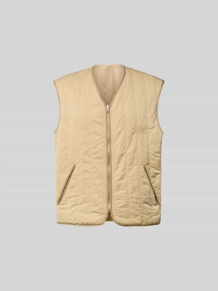 Kamizelka w pikowanym wyglądzie o kroju relaxed fit Mm6 Maison Margiela