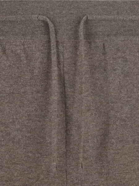 Pantaloni Loro Piana cu cordon maro