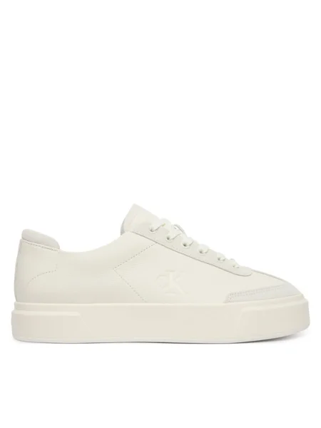 Sportcipők Calvin Klein Basket Cupsole Lup Wt Lth fehér