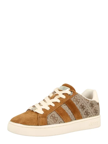 Sneakerși Guess bej