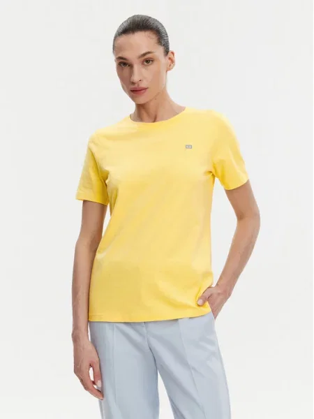 Tommy Hilfiger T-Shirt żółty