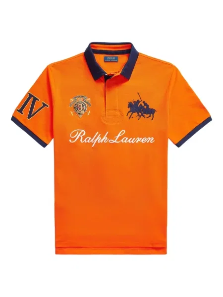 Ριγέ δερμάτινος κάλτσες Polo Ralph Lauren με κορδόνι μαύρο