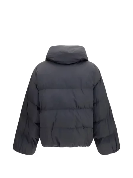 Gulerat geacă Balmain gri