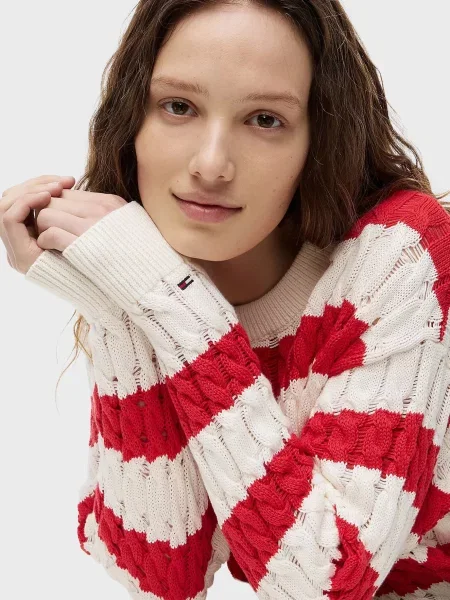Свитер Tommy Jeans в полоску