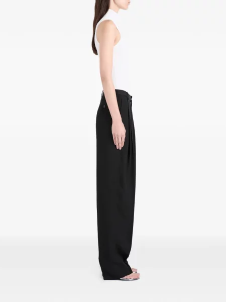Pantaloni Proenza Schouler plisate negru