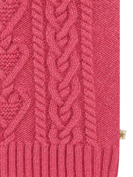 Sweter dziecięcy Bonton różowy