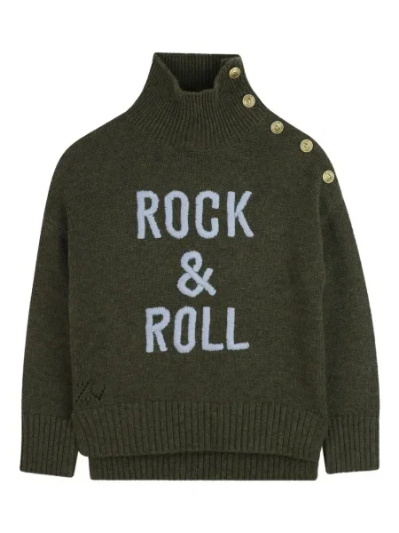 Sweter dziecięcy Zadig & Voltaire zielony