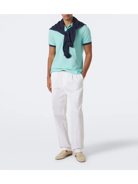 Tricou polo Vilebrequin albastru