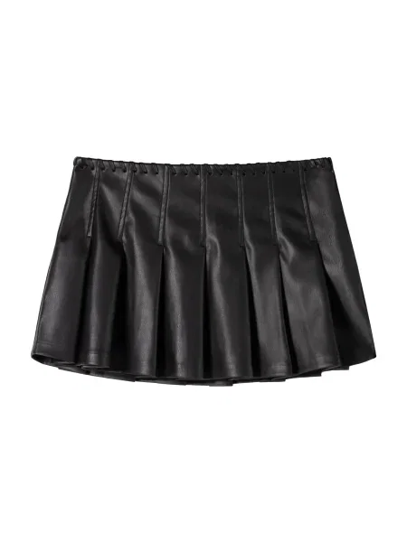 Bershka Fustă negru