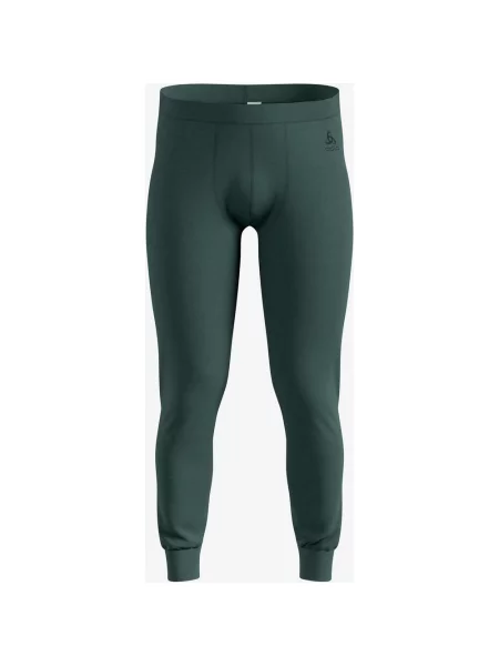 Legginsy długie Odlo Natural Merino zielone XL niebieskie