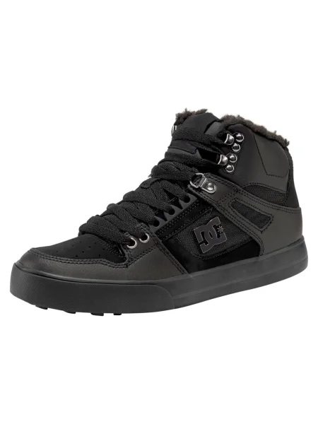 Sneakerși Dc Shoes din nubuc negru