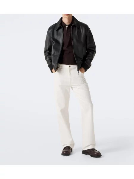 Tricou polo Burberry maro