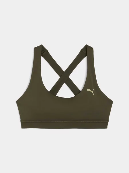 Бюстгальтер Puma зелений
