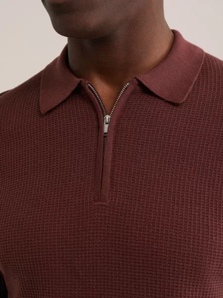 WE Fashion Pulover burgund