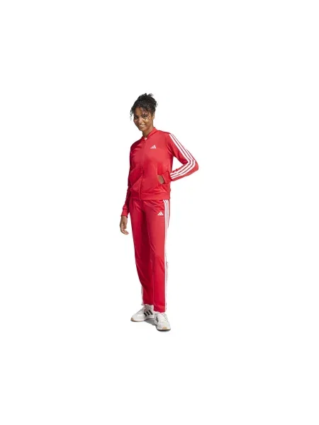 Csíkos ruha Adidas piros