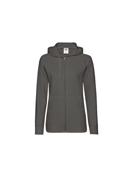 Блуза Fruit Of The Loom с качулка сиво