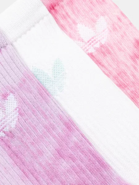 Ponožky adidas Originals Tie Dye Cr S růžová