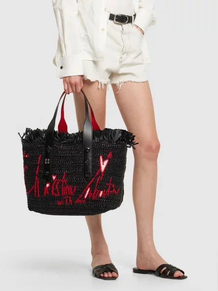 Τσάντα Christian Louboutin μαύρο