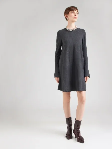 ONLY Rochie tricotat ONLAmalio închis gri